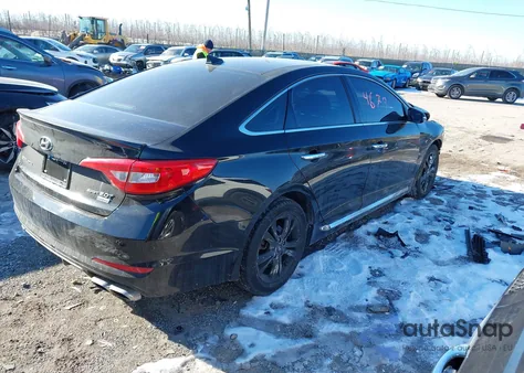 2015 Hyundai Sonata Limited 2.0T from USA, damaged, VIN 5NPE34ABXFH198926